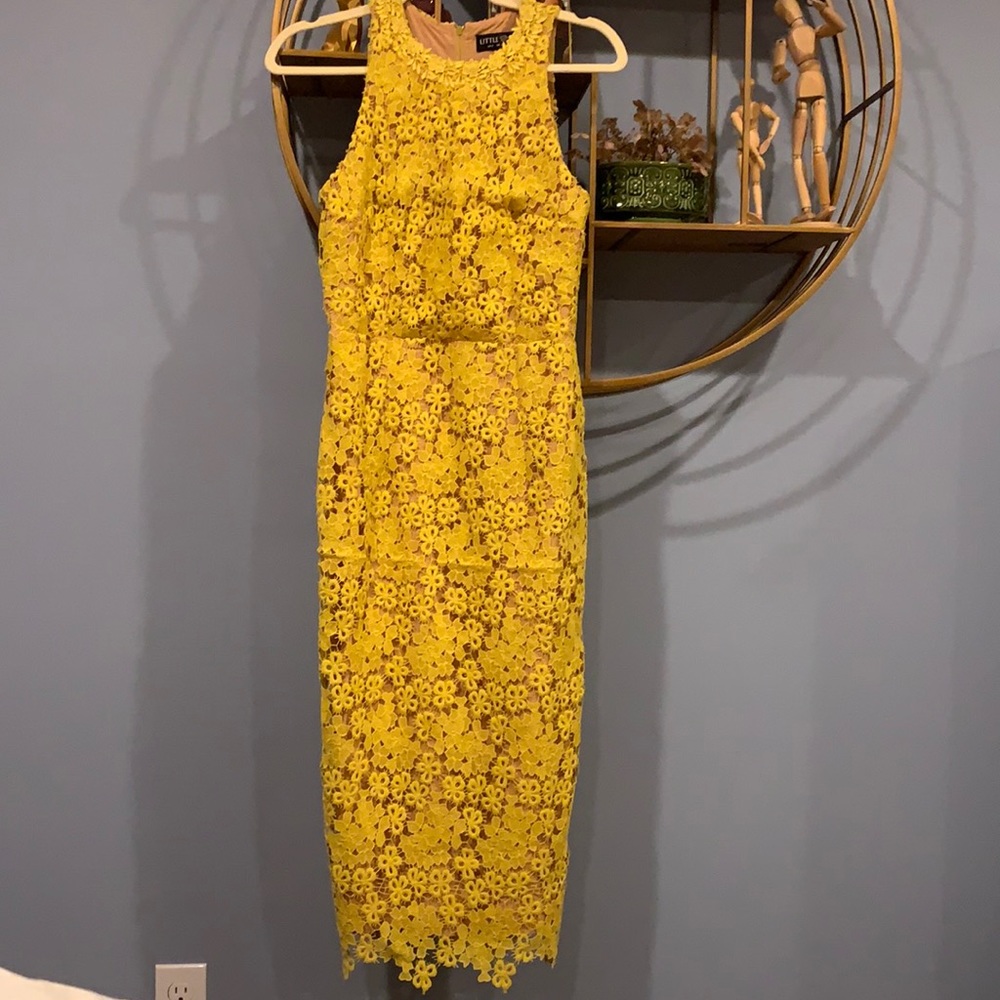Yellow Cocktail Dress